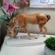 Antique Schwarzburger Werkstatten Grazing Horse #1205 1900-1940's