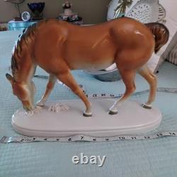 Antique Schwarzburger Werkstatten Grazing Horse #1205 1900-1940's