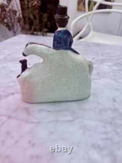 Antique Staffordshire Hunt Hunting Figurine