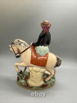 Antique Staffordshire Ware The Princess England 1850 Royal Horse Victoria 7.5