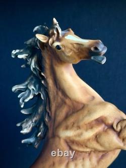 Armani Rearing Horse Sculpture, Capodimonte