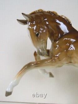 Art Deco Hutschenreuther-rosenthal Larking Horse Foal Porcelain Figurine