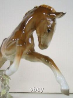 Art Deco Hutschenreuther-rosenthal Larking Horse Foal Porcelain Figurine