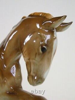 Art Deco Hutschenreuther-rosenthal Larking Horse Foal Porcelain Figurine