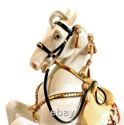 Augarten Austria Horse Spanish Riding School Levade 1550 Bone China Rare HTF