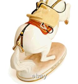 Augarten Austria Horse Spanish Riding School Levade 1550 Bone China Rare HTF