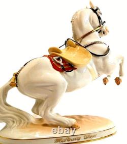 Augarten Austria Horse Spanish Riding School Levade 1550 Bone China Rare HTF