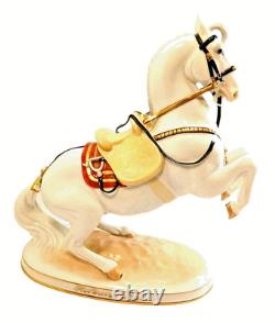 Augarten Austria Horse Spanish Riding School Levade 1550 Bone China Rare HTF