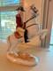 Augarten Horse Wien Porcelain Spanish Riding School Lipizzan Courbette Mint