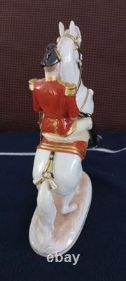 Augarten Horse Wien Porcelain Spanish Riding School Lipizzan Courbette Mint