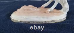 Augarten Horse Wien Porcelain Spanish Riding School Lipizzan Courbette Mint