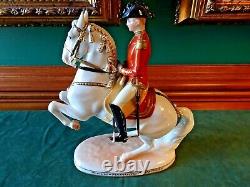 Augarten Levade W. Rider Lipizzaner Spanish Riding School Porcelain Figurine, 9