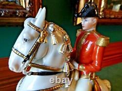 Augarten Levade W. Rider Lipizzaner Spanish Riding School Porcelain Figurine, 9