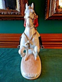 Augarten Levade W. Rider Lipizzaner Spanish Riding School Porcelain Figurine, 9