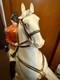 Augarten Lipizzaner Horse Courbette Spanish Riding School 11.5 In Fine D&ouml;bric