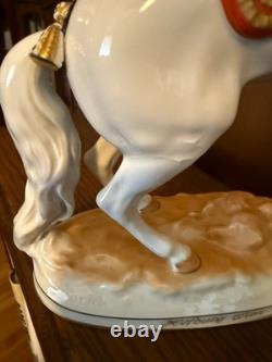 Augarten Lipizzaner Horse Courbette Spanish Riding School 11.5 inches Fine