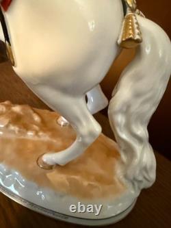 Augarten Lipizzaner Horse Courbette Spanish Riding School 11.5 inches Fine