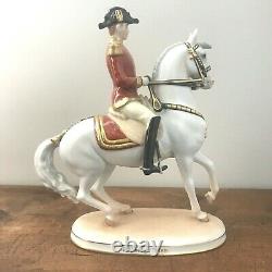 Augarten Lipizzaner Spanish Riding School Vienna Porcelain Figurine Model 1668