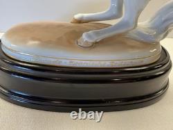 Augarten Vienna Levade Lipizzaner Horse & Rider Figurine #1591 Spanish Riding