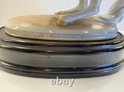 Augarten Vienna Levade Lipizzaner Horse & Rider Figurine #1591 Spanish Riding