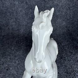 Augarten Wein L 10 Tall Porcelain Horse Figurine 1731 V Made In Australia