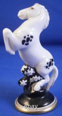 Augarten Wien Porcelain Horse Chess Piece Figurine Figure Porzellan Figur Vienna