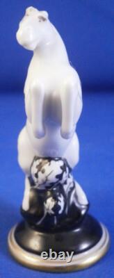 Augarten Wien Porcelain Horse Chess Piece Figurine Figure Porzellan Figur Vienna