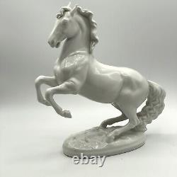 Augarten Wien Royal Vienna Lipizzan Horse Sculpture Austria C Porcelain 1937