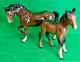 Beswick England Porcelain Horse & Shire Foal, Excellent Condition