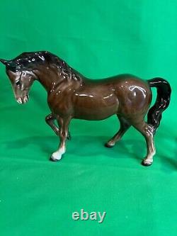 BESWICK ENGLAND Porcelain HORSE & Shire Foal, Excellent Condition