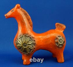 BITOSSI Aldo Londi Sculpture Ceramic Majolica animal horse Italian Design 1900