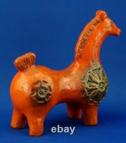BITOSSI Aldo Londi Sculpture Ceramic Majolica animal horse Italian Design 1900