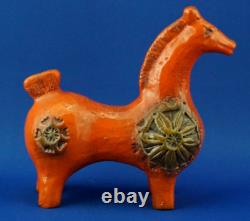 BITOSSI Aldo Londi Sculpture Ceramic Majolica animal horse Italian Design 1900