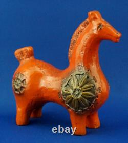 BITOSSI Aldo Londi Sculpture Ceramic Majolica animal horse Italian Design 1900