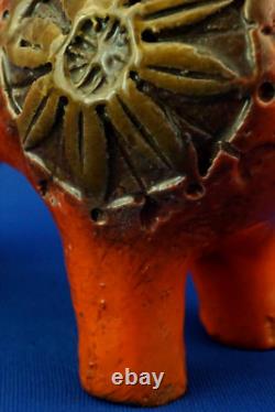 BITOSSI Aldo Londi Sculpture Ceramic Majolica animal horse Italian Design 1900