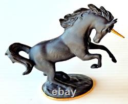 BLACK BASALT Unicorn, 1991, Never Displayed withBox MINT, VERY RARE! NEW