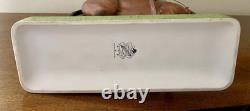 BOEHM Thoroughbred And Jockey 1977 # 11 Porcelain 14 Statue Figurine Signed