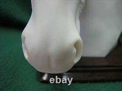 Beautiful A. BELCARI 10 Resin/Porcelain Horse Statue Made In Italy MINT