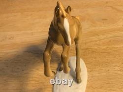 Beautiful Hutschenreuther Rearing Foal Figurine -Germany 6.5T