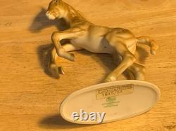 Beautiful Hutschenreuther Rearing Foal Figurine -Germany 6.5T