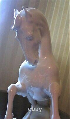 Beautiful Rosenthal Porcelain Rearing Horse Figurine #774, Karner Designed