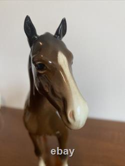 Beswick Bois Roussel Racehorse figurine model number 701 England Stamp Rare