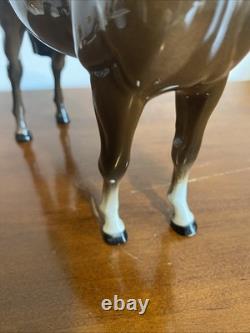 Beswick Bois Roussel Racehorse figurine model number 701 England Stamp Rare
