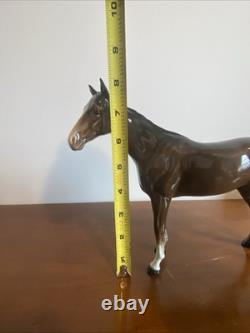 Beswick Bois Roussel Racehorse figurine model number 701 England Stamp Rare