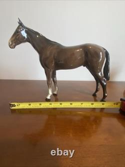 Beswick Bois Roussel Racehorse figurine model number 701 England Stamp Rare
