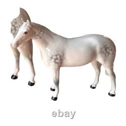 Beswick Dapple Grey Horse England Porcelain Mare & Foal