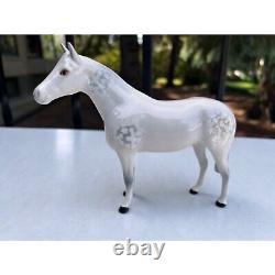 Beswick Dapple Grey Horse England Porcelain Mare & Foal