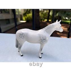 Beswick Dapple Grey Horse England Porcelain Mare & Foal