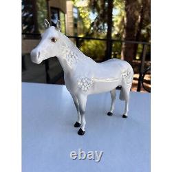 Beswick Dapple Grey Horse England Porcelain Mare & Foal