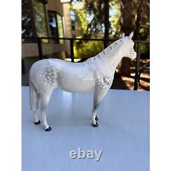 Beswick Dapple Grey Horse England Porcelain Mare & Foal